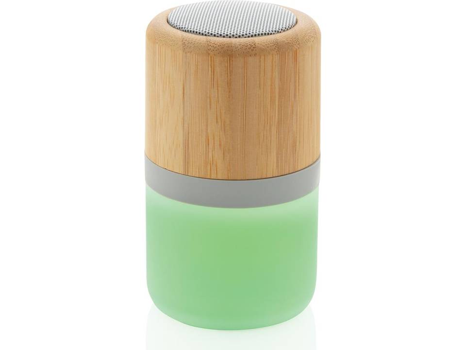 Bamboo colour changing 3W speaker light 4