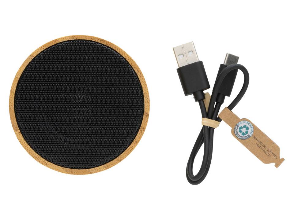 FSC® bamboo and RCS 3W wireless speaker 4