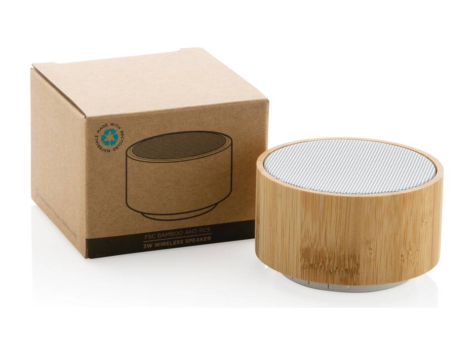 FSC® bamboo and RCS 3W wireless speaker 16