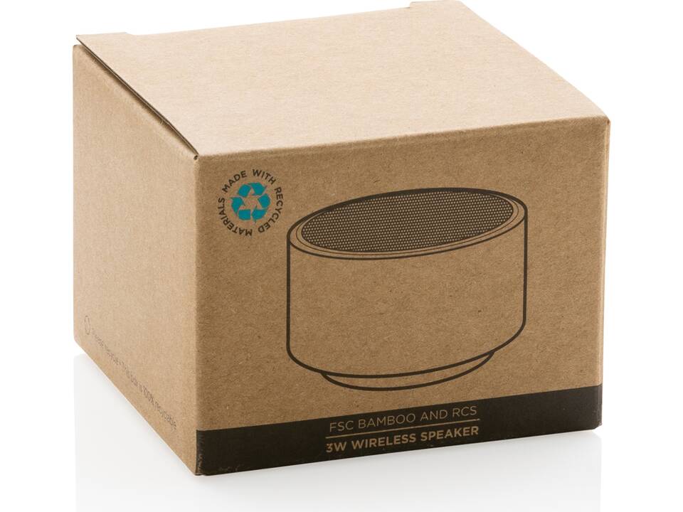 FSC® bamboo and RCS 3W wireless speaker 17