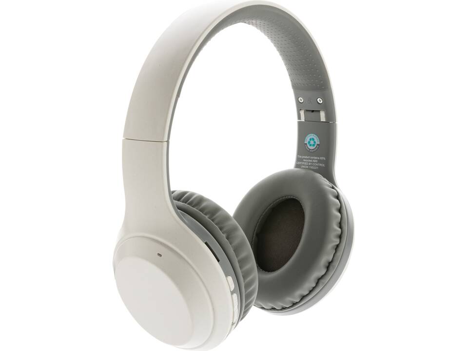 RCS standard recycled plastic headphone 7