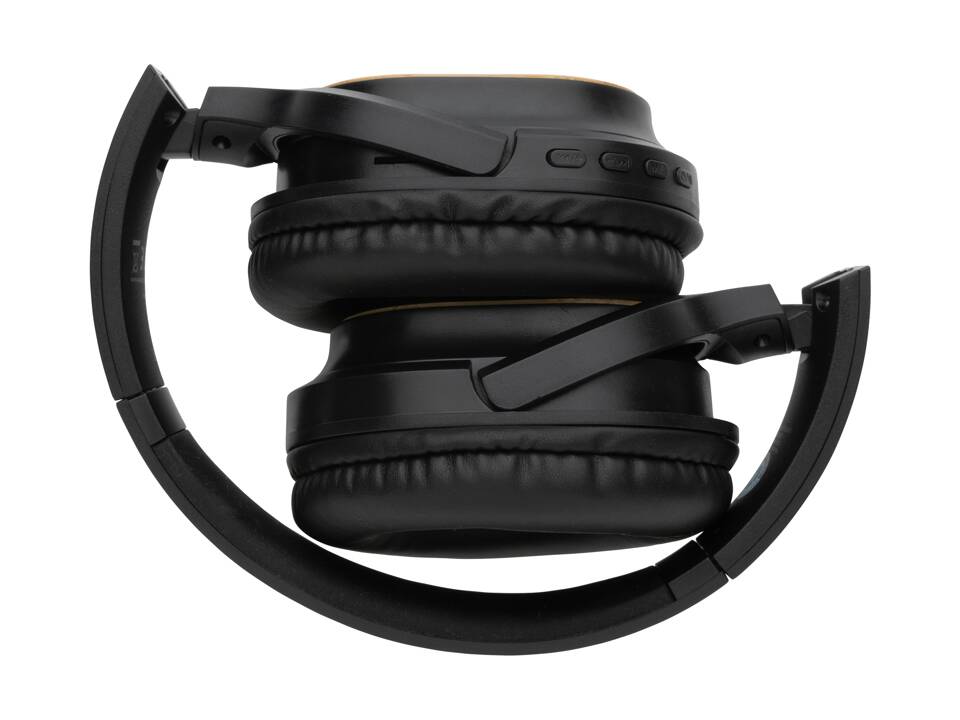 RCS and FSC® bamboo Elite Foldable wireless headphone 3