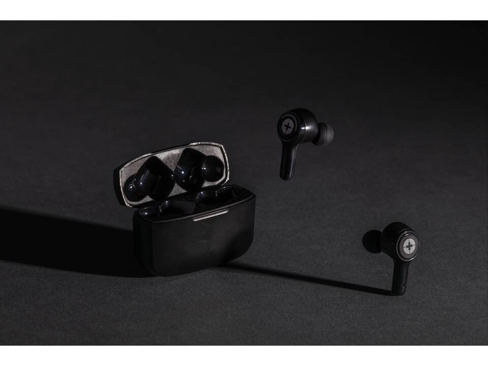 RCS recycled plastic Swiss Peak ANC TWS earbuds 9