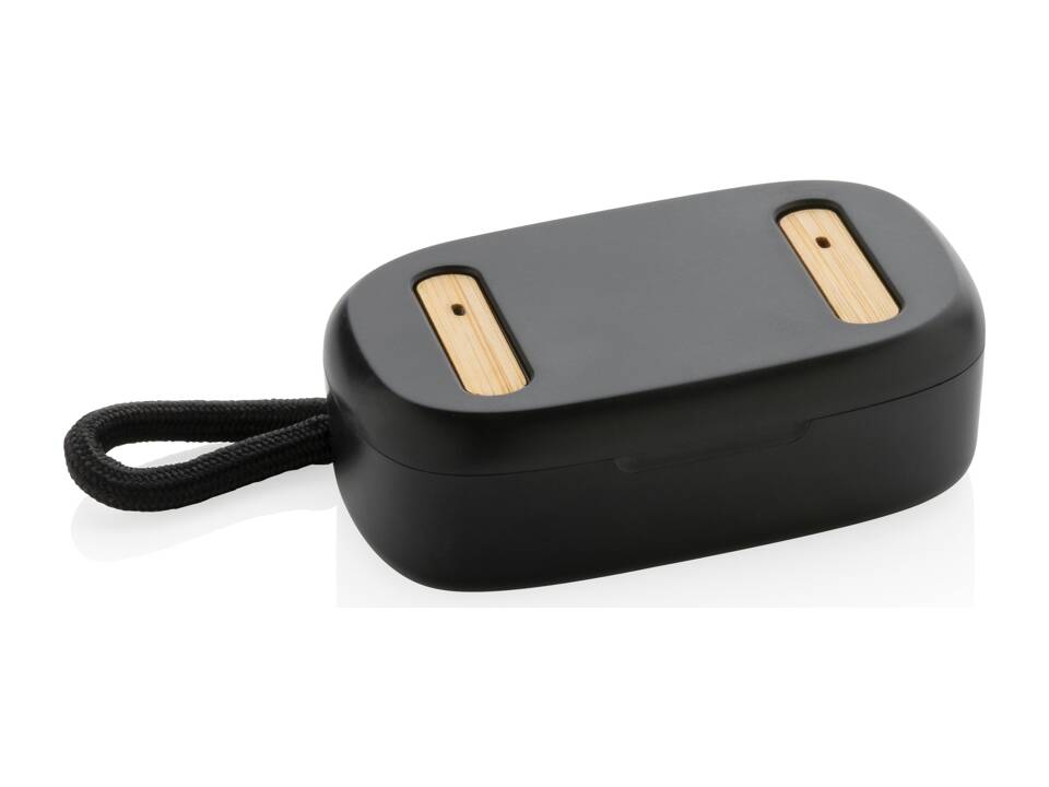 RCS recycled plastic & FSC® bamboo TWS earbuds 11