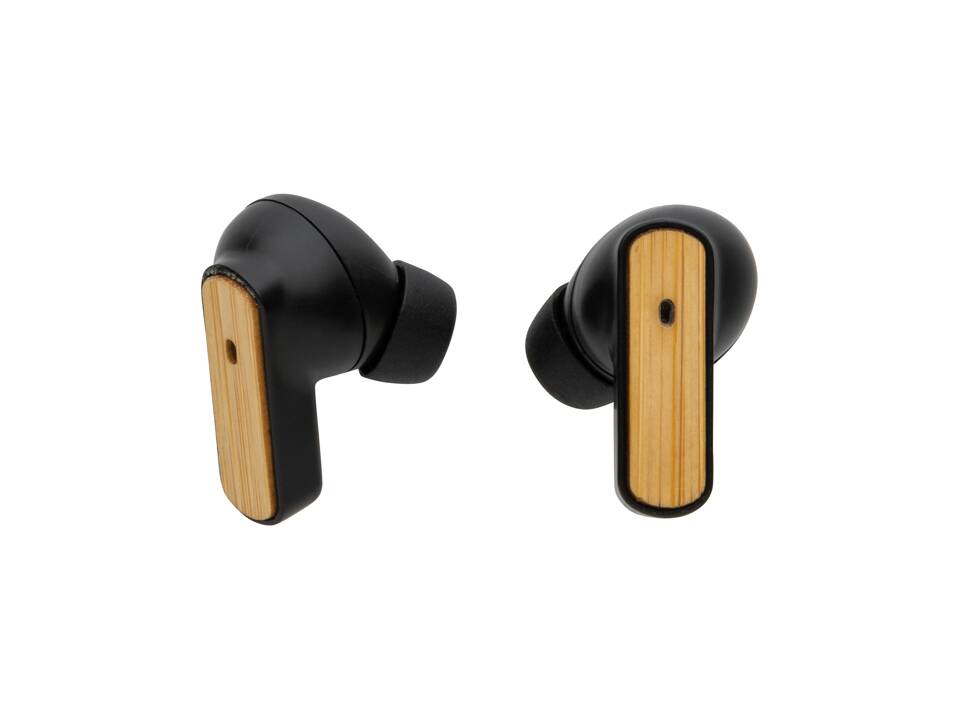 RCS recycled plastic & FSC® bamboo TWS earbuds 14