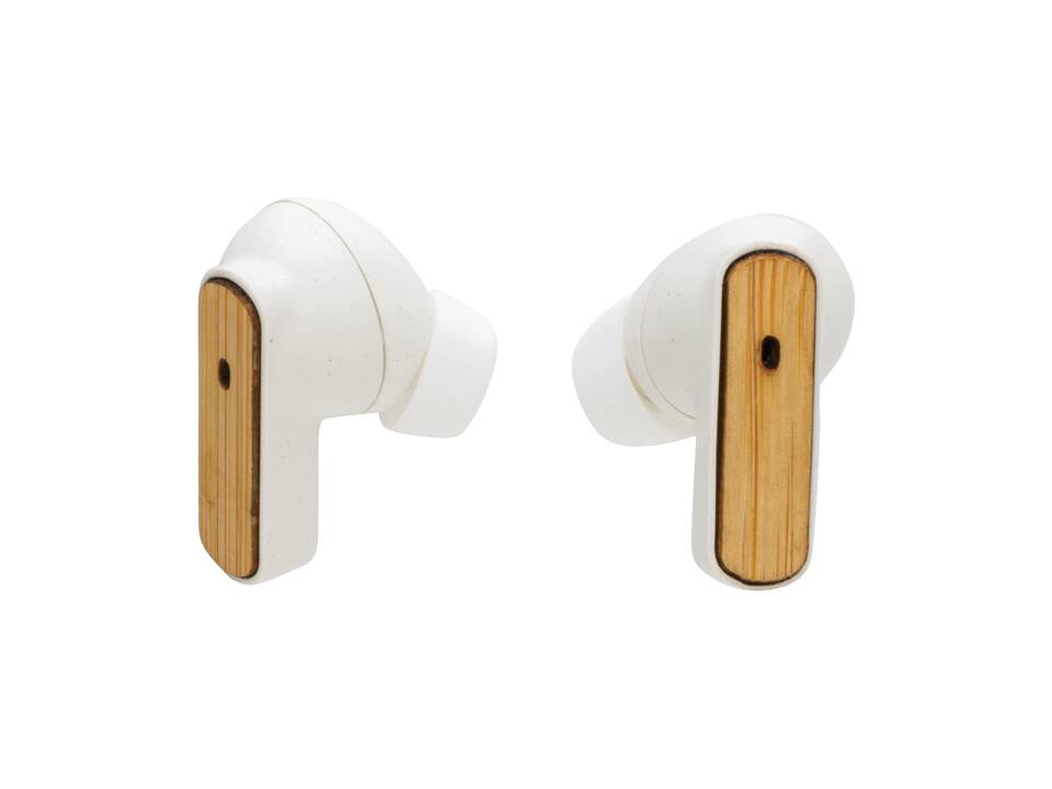 RCS recycled plastic & FSC® bamboo TWS earbuds 4