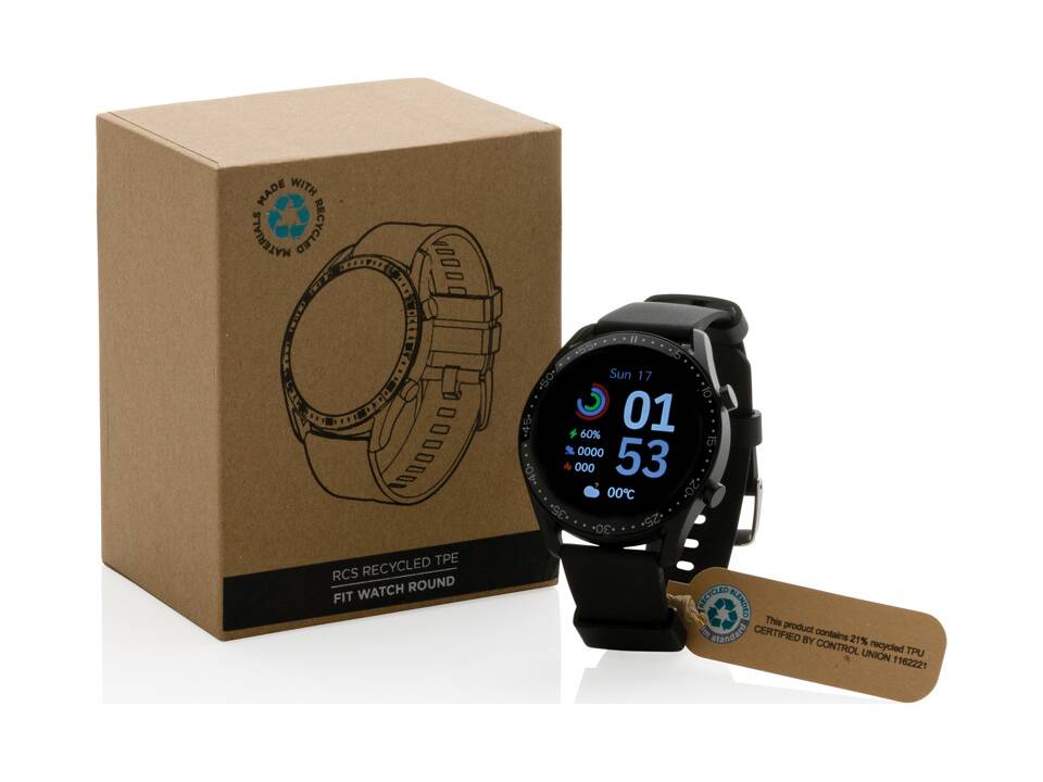 RCS recycled TPU Fit Watch round 12