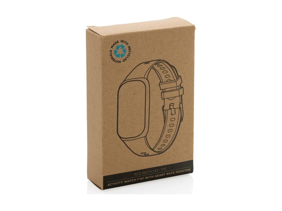 RCS recycled TPU  activity watch 1.47'' screen with HR 16