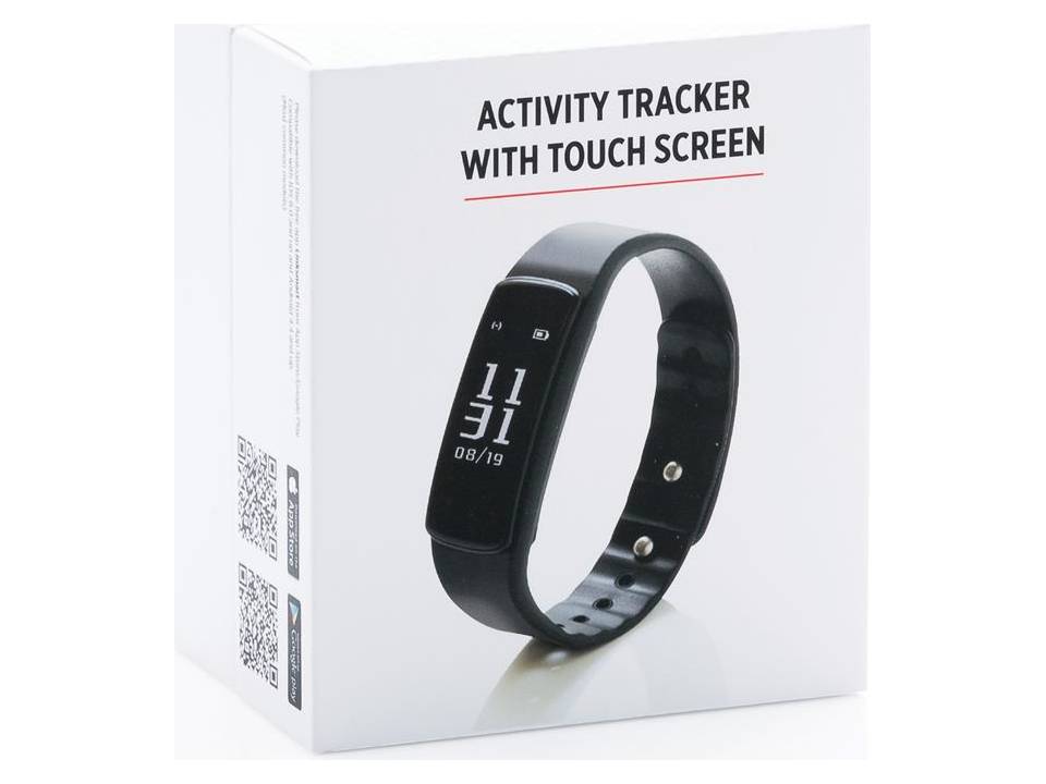 Activity tracker with touch screen 2
