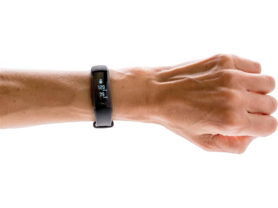 Activity tracker with blood pressure monitor 1