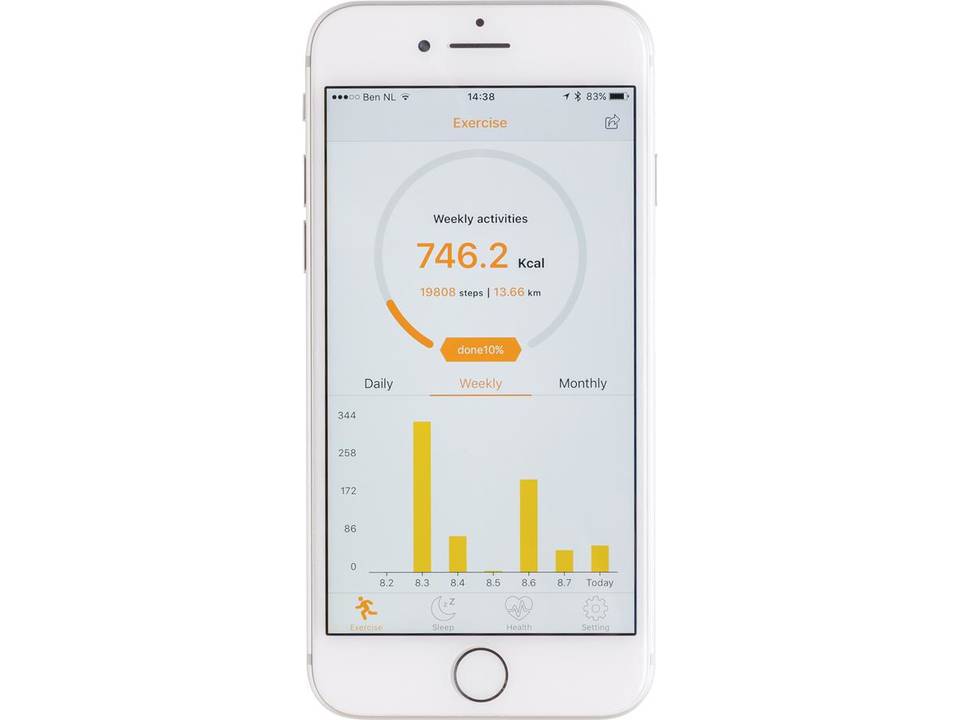 Activity tracker with blood pressure monitor 6