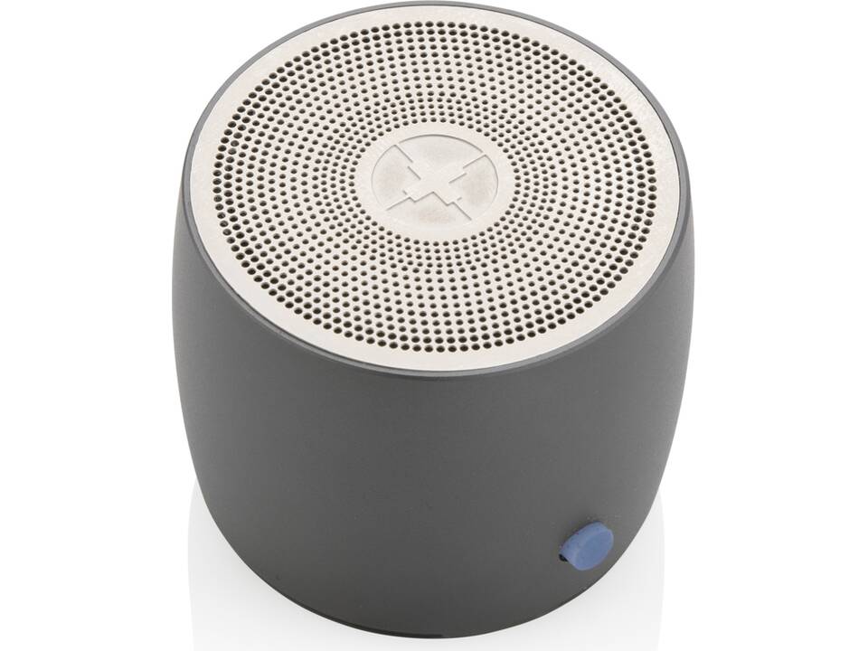 Swiss Peak RCS recycled aluminum 3W bass speaker 3