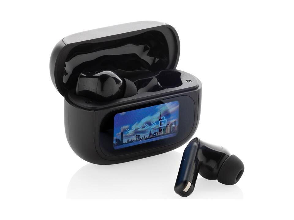 Airtune RCS recycled plastic ANC earbuds with touch screen 13