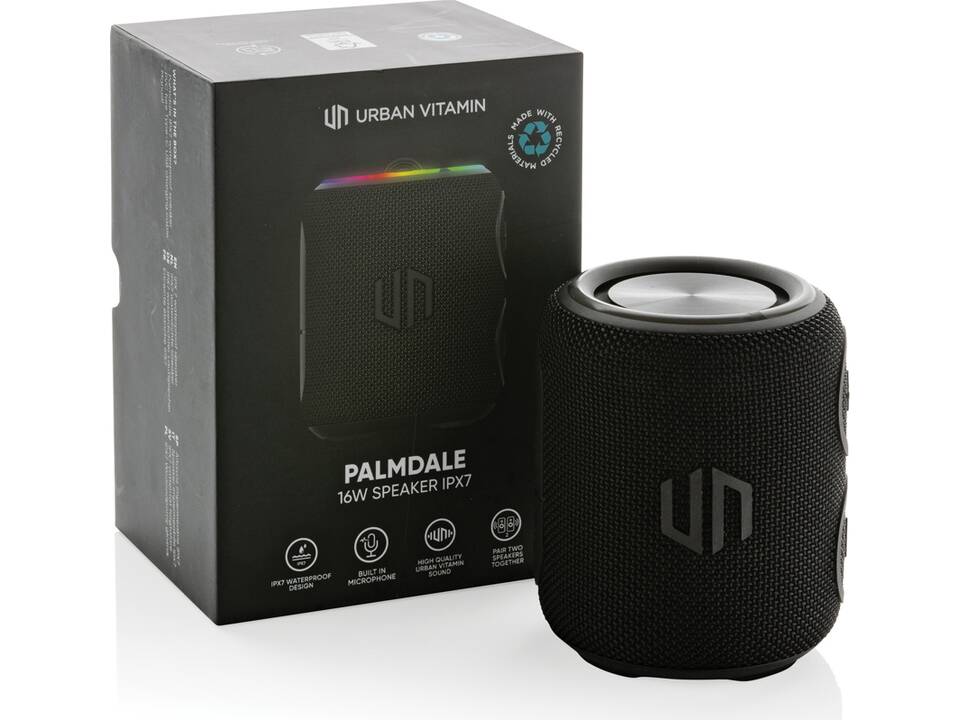 Urban Vitamin Palmdale RCS rplastic 16W speaker IPX7 8