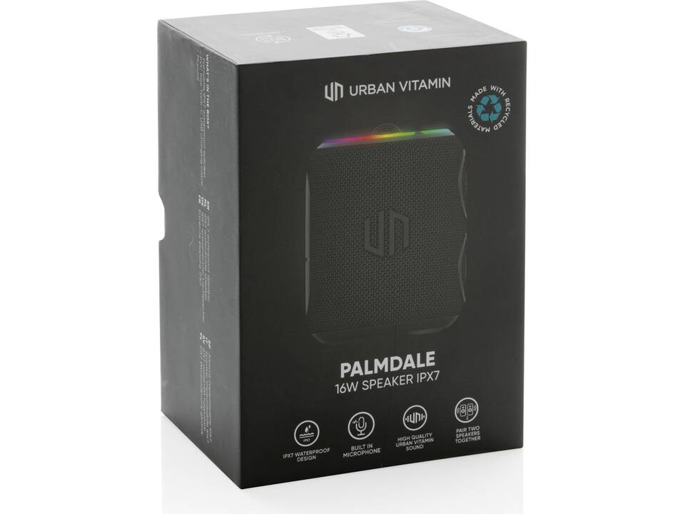 Urban Vitamin Palmdale RCS rplastic 16W speaker IPX7 9