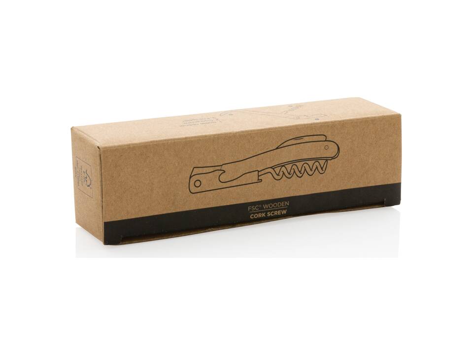 FSC® wooden Corkscrew 9