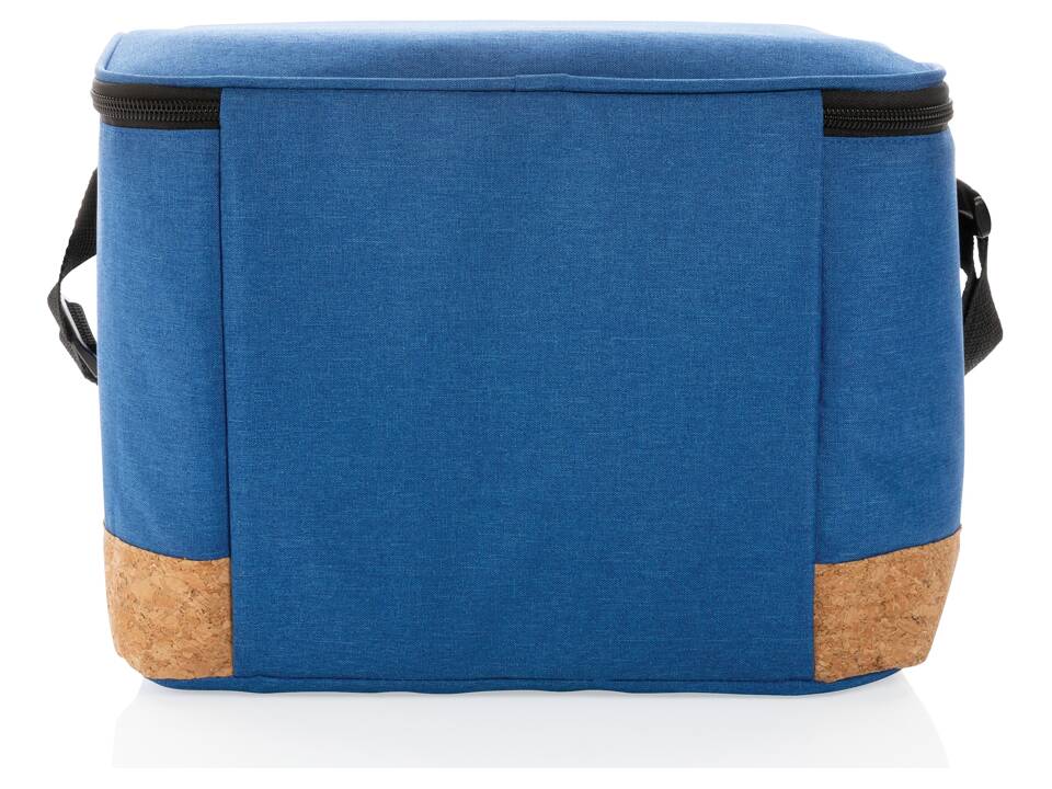 Impact AWARE™ XL RPET two tone cooler bag with cork detail 11
