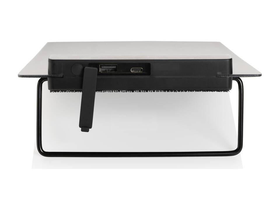 Pedro AWARE™ RPET deluxe cooler bag with 5W solar panel 7