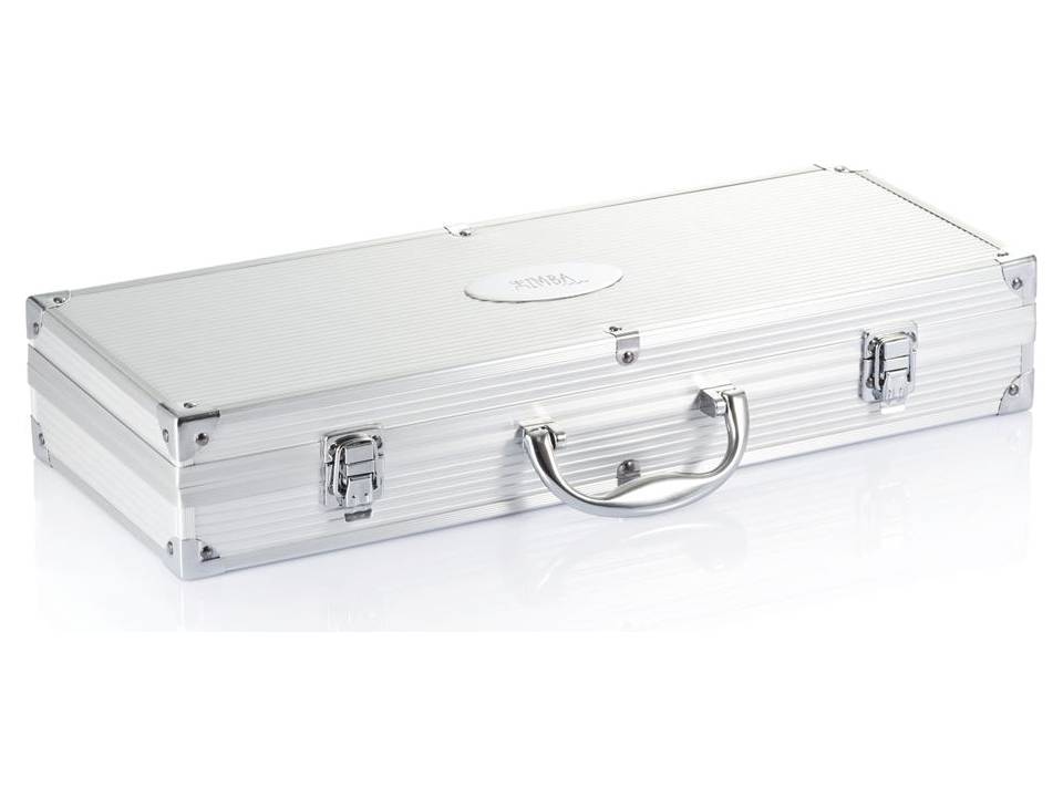 12 pcs barbecue set in aluminium box 4