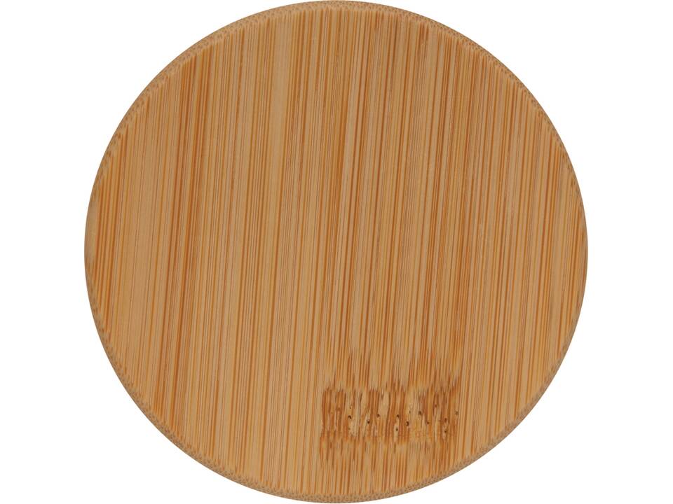 Double wall borosilicate glass with bamboo lid 250ml 2pc set 9