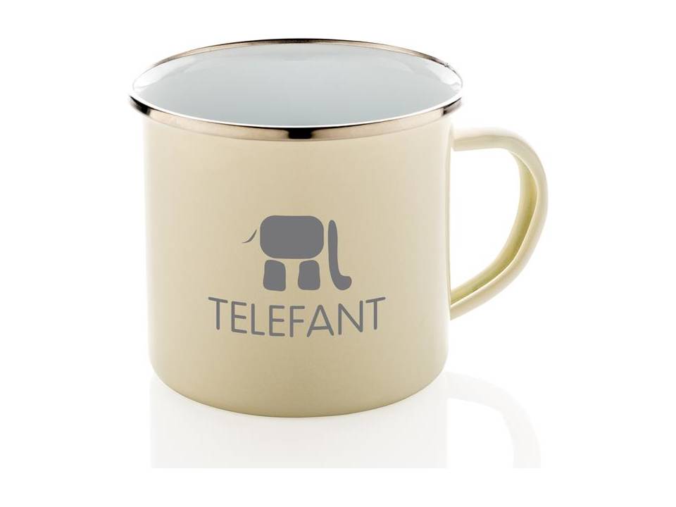 Vintage enamel mug 4