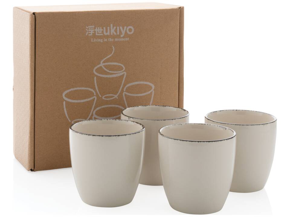 Ukiyo 4pcs drinkware set 4