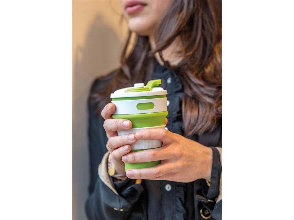 Foldable silicone cup 9