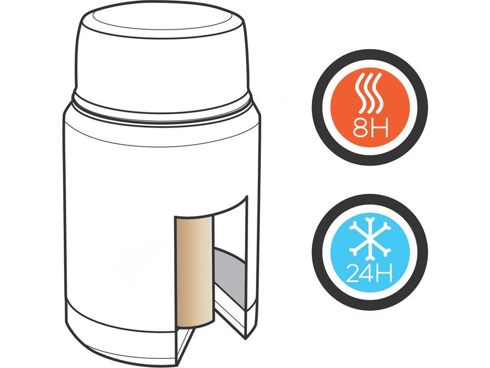 Swiss Peak Elite copper vacuum food container 4