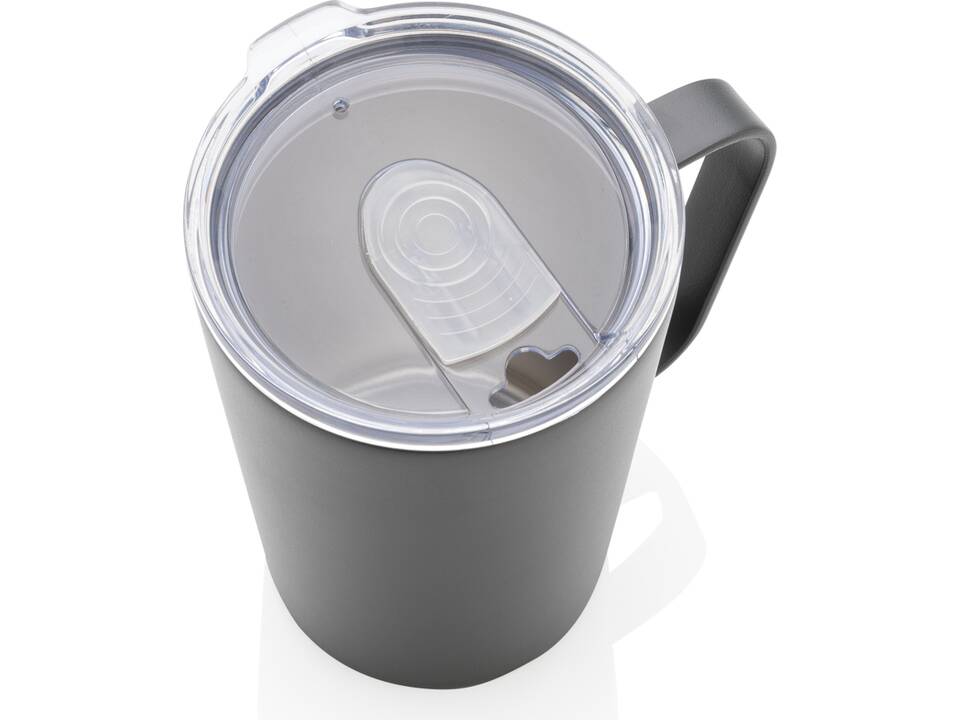 RCS Recycled stainless steel modern vacuum mug with lid 14