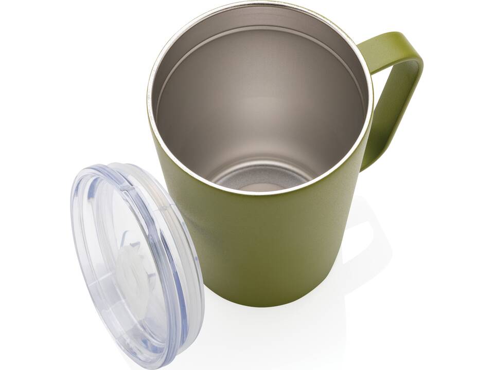 RCS Recycled stainless steel modern vacuum mug with lid 42