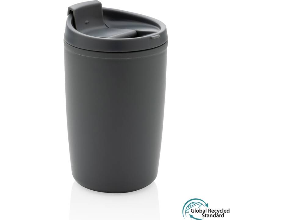 GRS Recycled PP tumbler with flip lid 9
