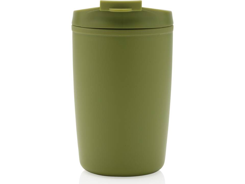 GRS Recycled PP tumbler with flip lid 38