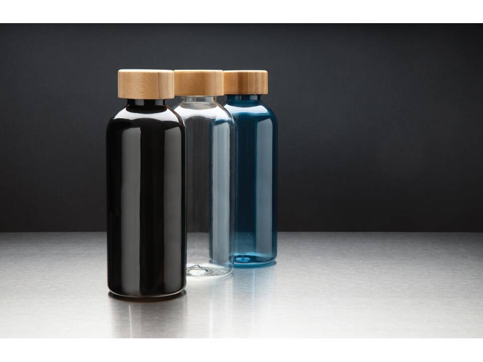 GRS RPET bottle with FSC bamboo lid 7