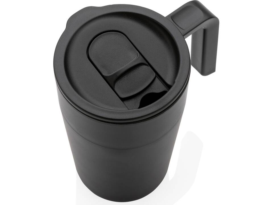 GRS Recycled PP and SS mug with handle 5