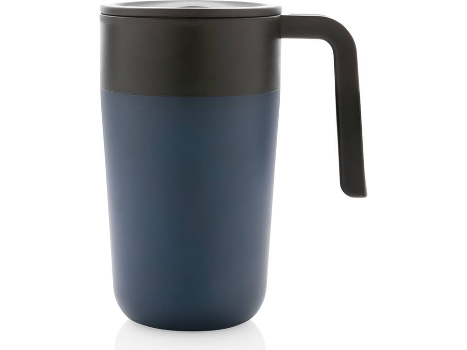 GRS Recycled PP and SS mug with handle 21