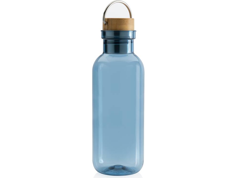 GRS RPET bottle with FSC bamboo lid and handle 16