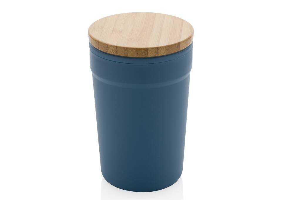 GRS RPP mug with FSC® bamboo lid 18