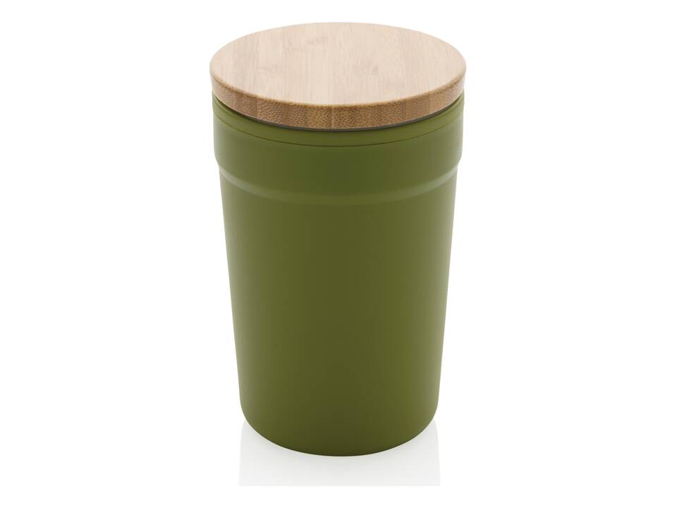 GRS RPP mug with FSC® bamboo lid 24