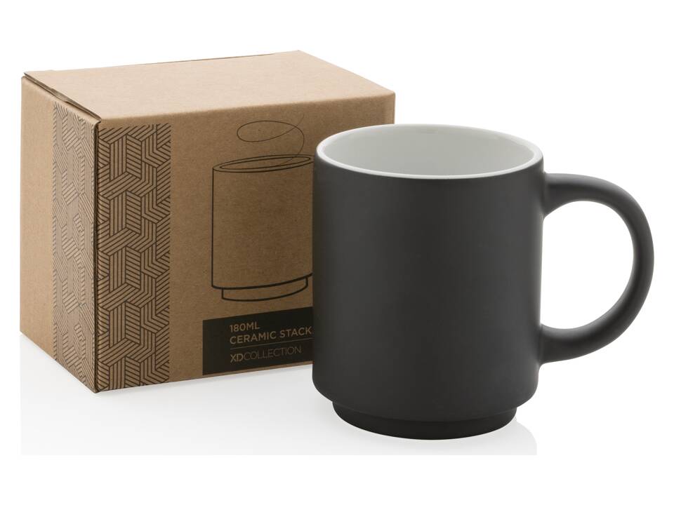 Ceramic stackable mug 6