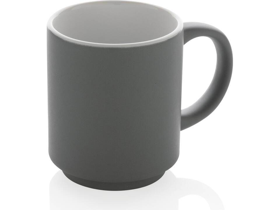 Ceramic stackable mug 7