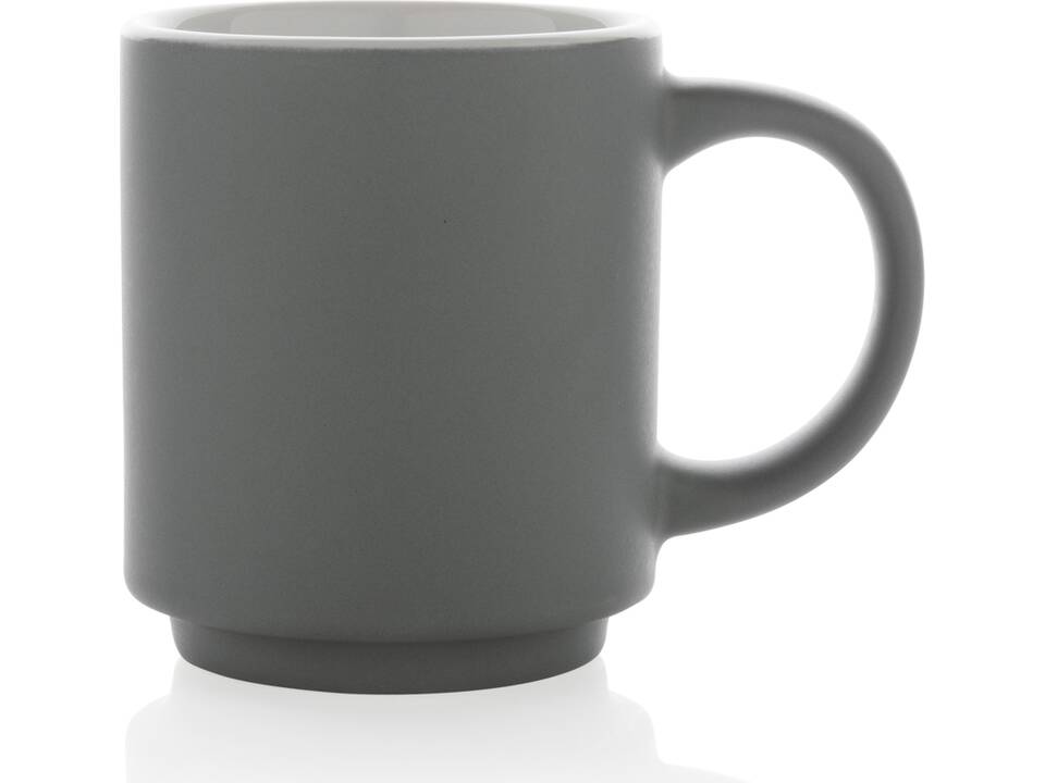 Ceramic stackable mug 8