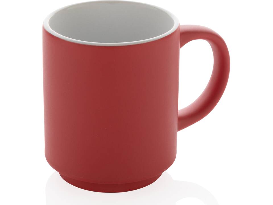 Ceramic stackable mug 19