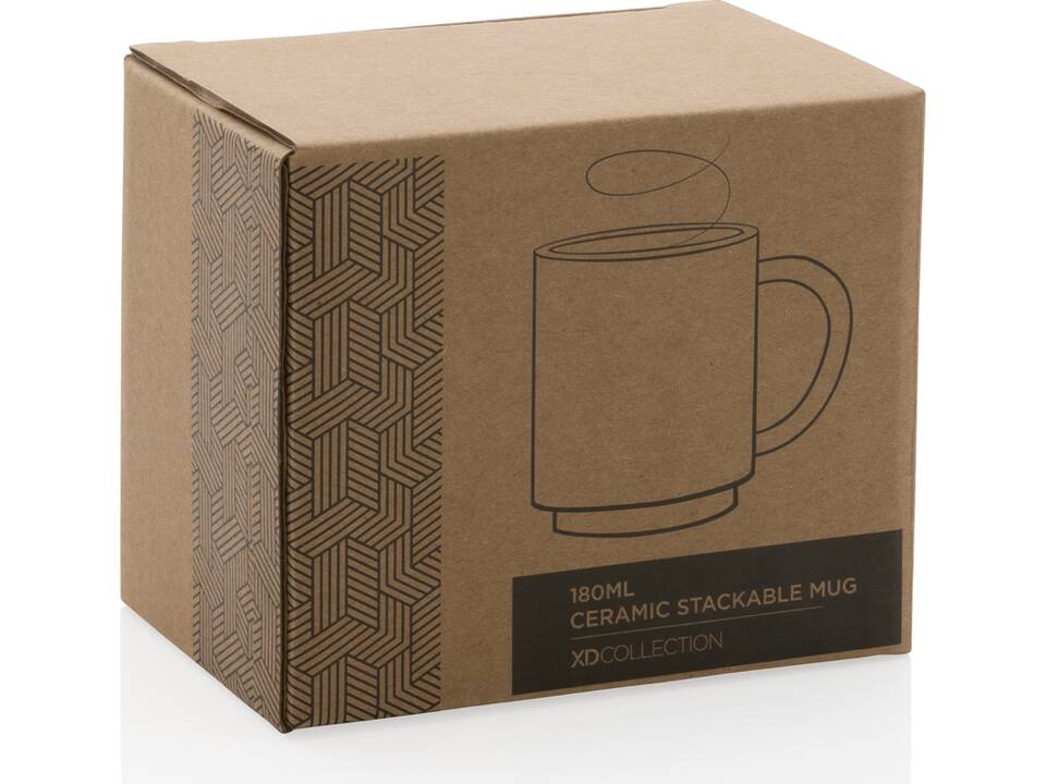 Ceramic stackable mug 32