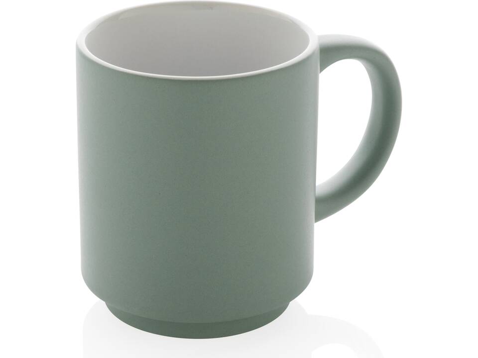 Ceramic stackable mug 33
