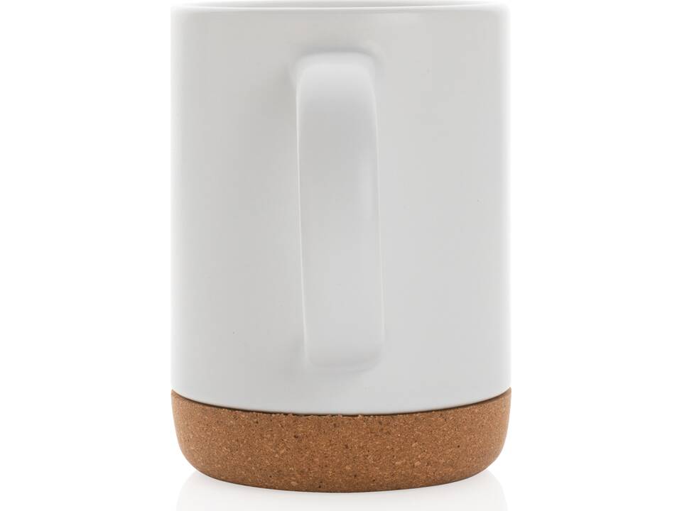 Ceramic mug with cork base 9