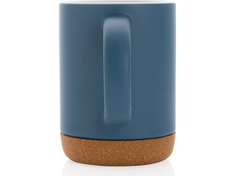 Ceramic mug with cork base 21