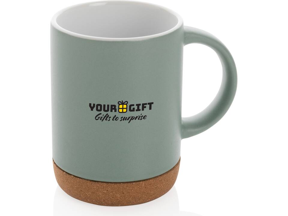 Ceramic mug with cork base 29