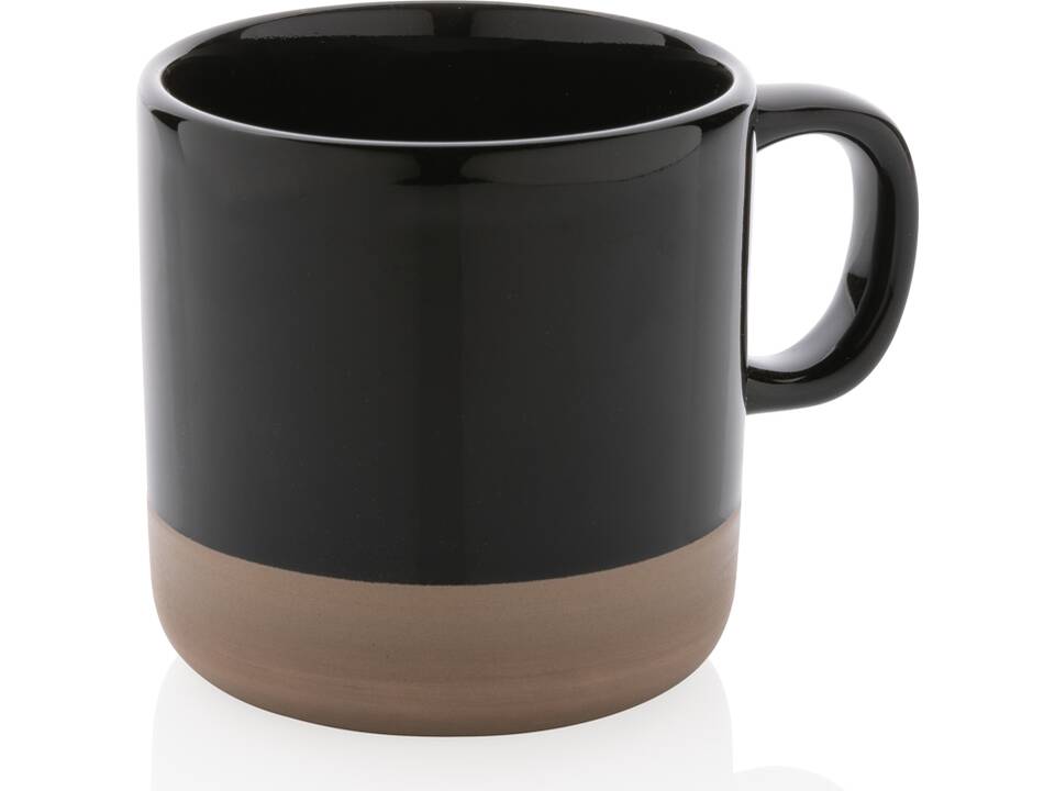 Glazed ceramic mug 1