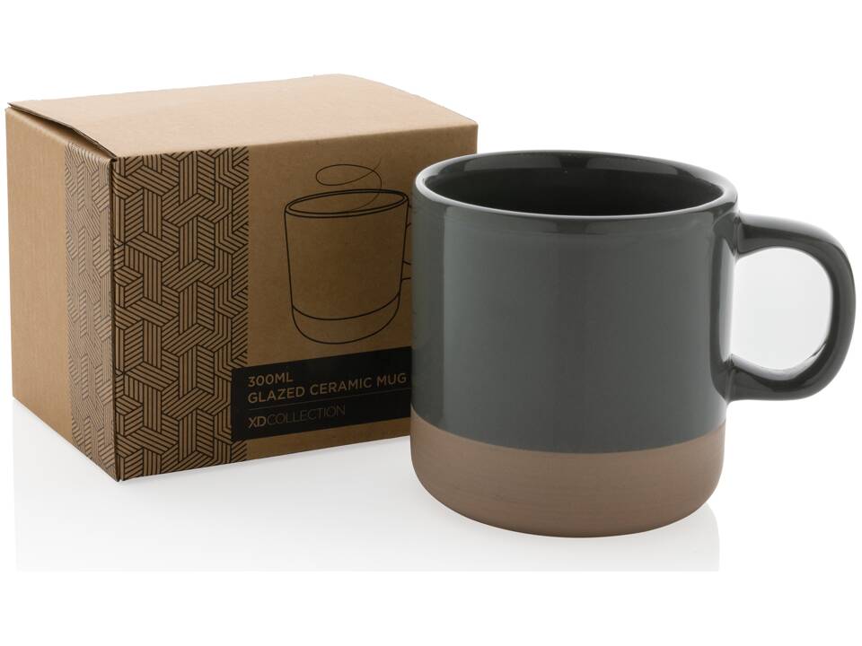 Glazed ceramic mug 13