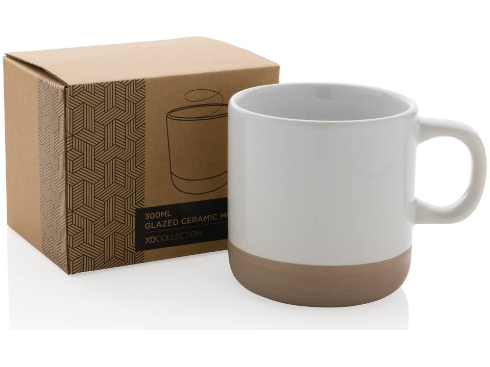 Glazed ceramic mug 19